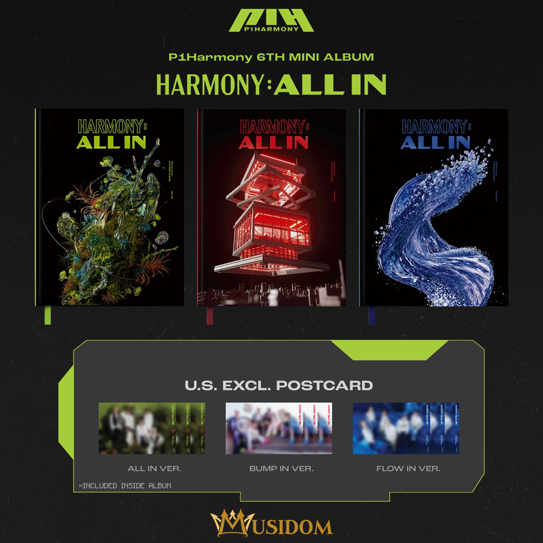 P1harmony Harmony : All in - All in Ver. CD