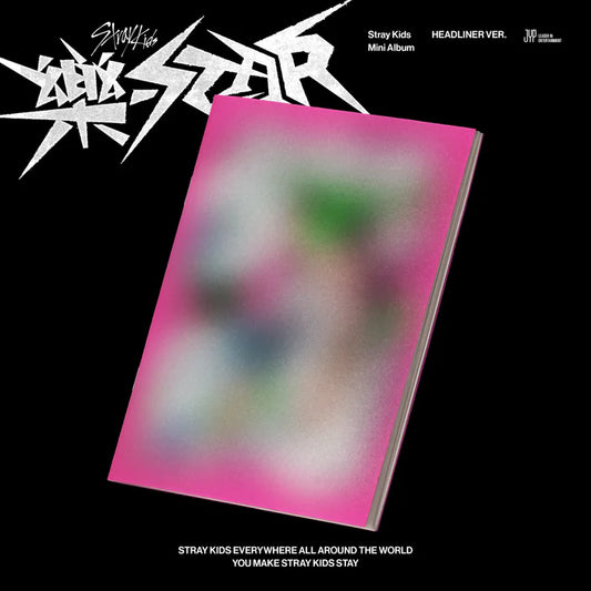 STRAY KIDS - 8th Mini Album [樂-STAR] (HEADLINER ver.)