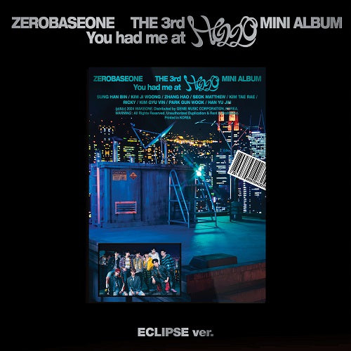[PRE-ORDER] ZEROBASEONE - 3rd Mini Album [You had me at HELLO] (Standard ver.)