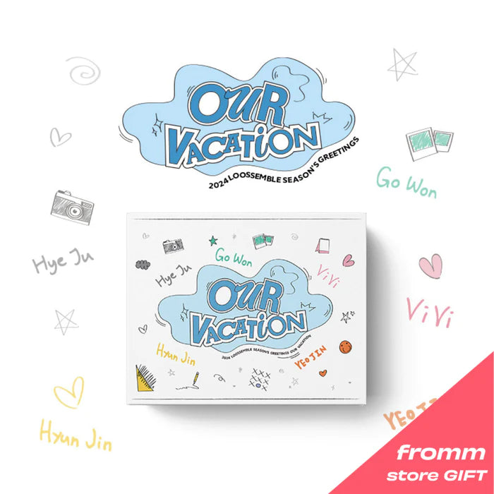 [PRE-ORDER] LOOSSEMBLE - 2024 SEASON'S GREETINGS OUR VACATION + FROMM STORE POB