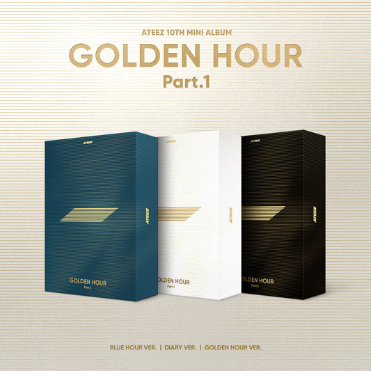 [PRE-ORDER] ATEEZ - 10th Mini Album [GOLDEN HOUR : Part.1] (Standard ver.)