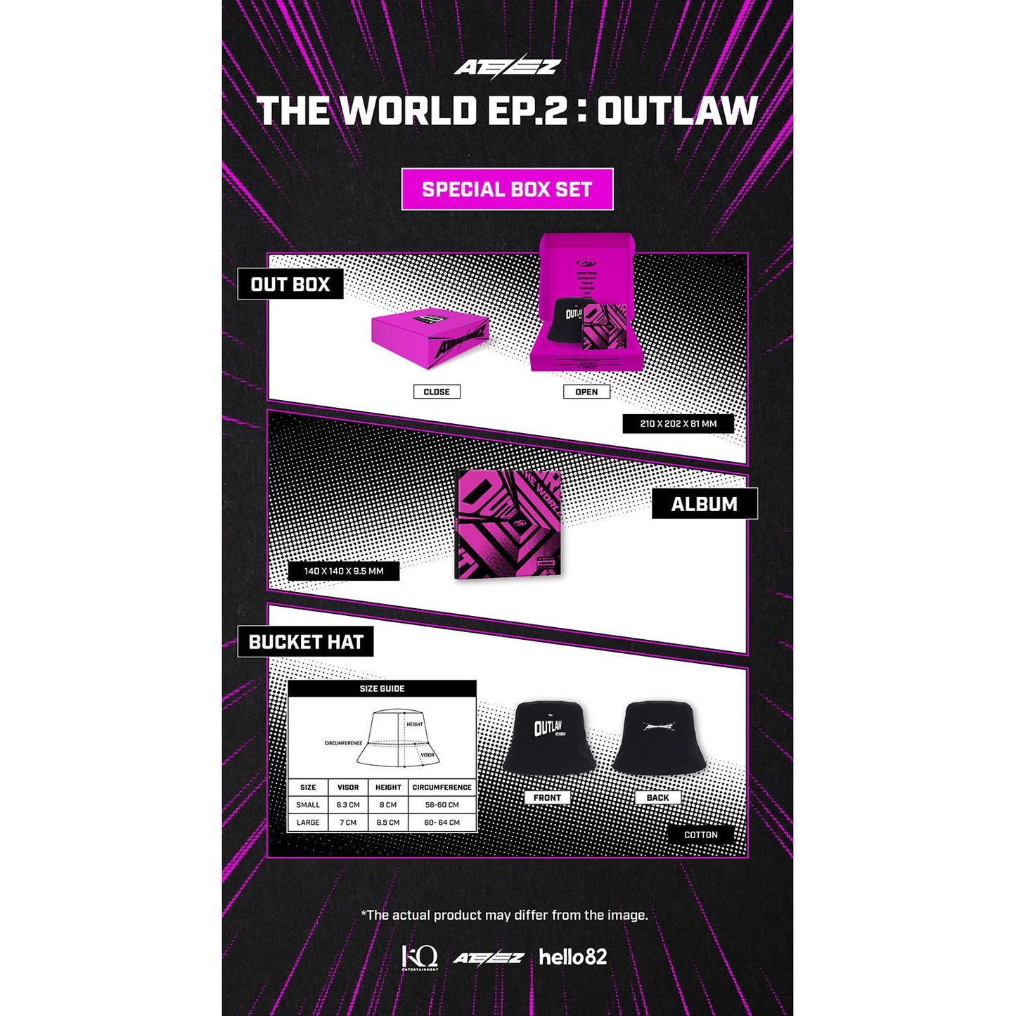 ATEEZ - The World EP.2 Outlaw [Special Box Set]