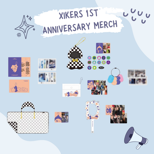 xikers - 1st Anniversary OFFICIAL MERCH [x1kers]