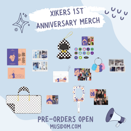 [PRE-ORDER]  xikers - 1st Anniversary OFFICIAL MERCH [x1kers]