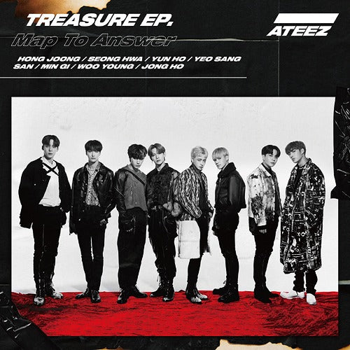 ATEEZ - TREASURE EP. Map To Answer [CD+DVD / Type A]