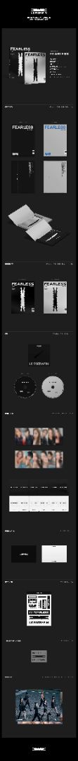 LE SSERAFIM - 1st Mini [FEARLESS]