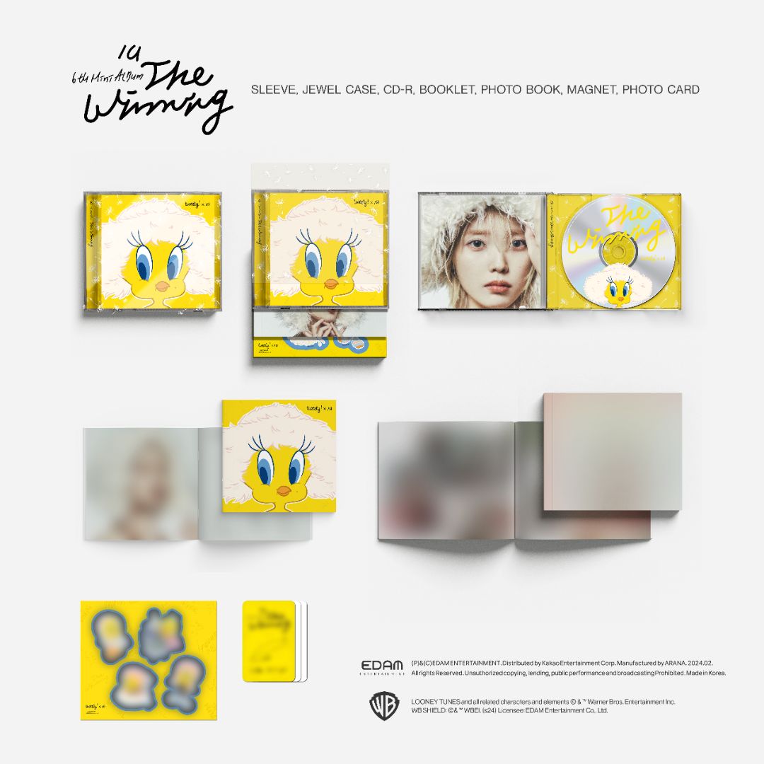 IU - 6TH MINI ALBUM [The Winning] (Special Ver.) (Tweety x IU)