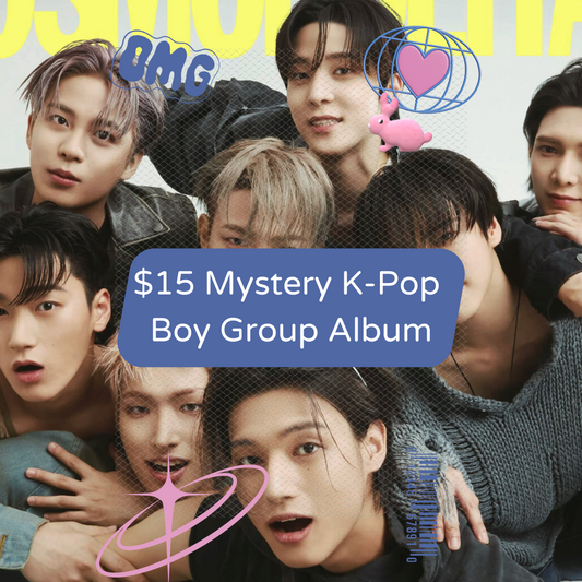 Mystery K-Pop Boy Group Album