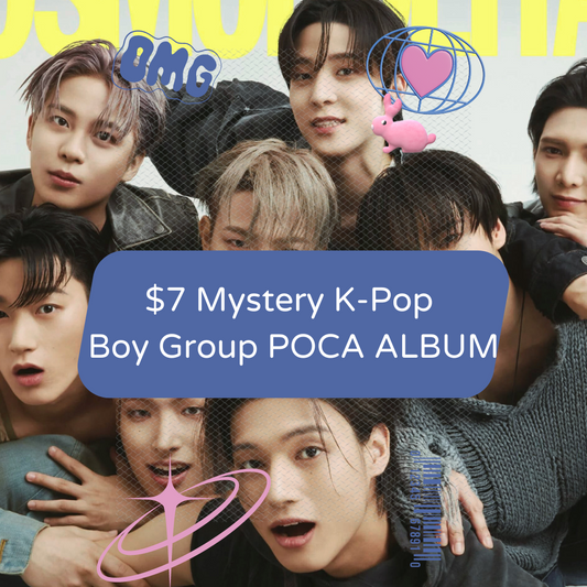 Mystery K-Pop Boy Group POCA ALBUM