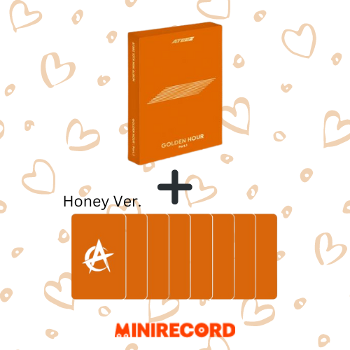 [PRE-ORDER] ATEEZ - 10th Mini Album [GOLDEN HOUR : Part.1] (Platform Ver.) + MiniRecord Photocard