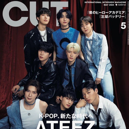 [PRE-ORDER] CUT 2024.05 x ATEEZ (Cover: ATEEZ) [Japanese Magazine]