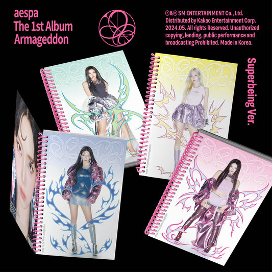 [PRE-ORDER] aespa - 1st Full Album [Armageddon] (Superbeing Ver.)