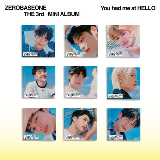 [PRE-ORDER] ZEROBASEONE - 3rd Mini Album [You had me at HELLO] (Digipack ver.)