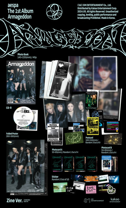 aespa - 1st Full Album [Armageddon] (Zine Ver.)