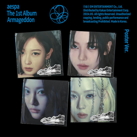 aespa - 1st Full Album [Armageddon] (Poster Ver.)