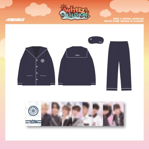 ATEEZ - ANITEEZ ADVENTURE POP-UP MD [ANITEEZ IN ILLUSION] (PAJAMAS & SLEEP SHADE SET)