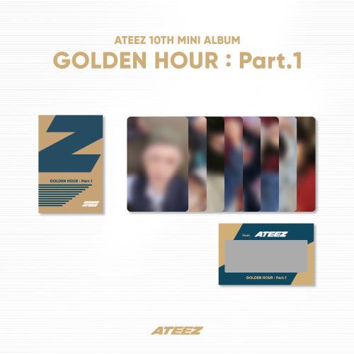 [PRE-ORDER] ATEEZ - [GOLDEN HOUR : Part.1] OFFICIAL MD (PHOTO & SCRATCH CARD Z SET)