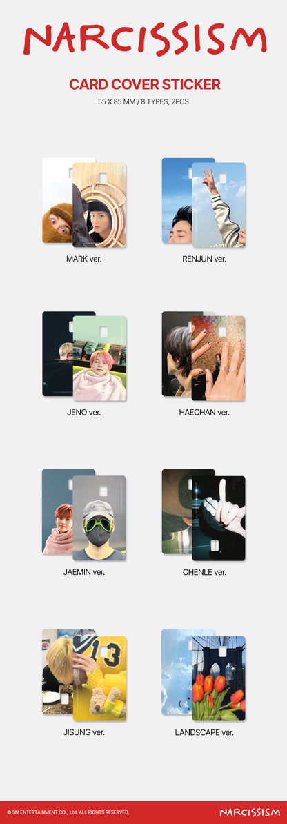 [PRE-ORDER] NARCISSISM : JAEMIN 1st PHOTO EXHIBITION - CARD COVER STICKER