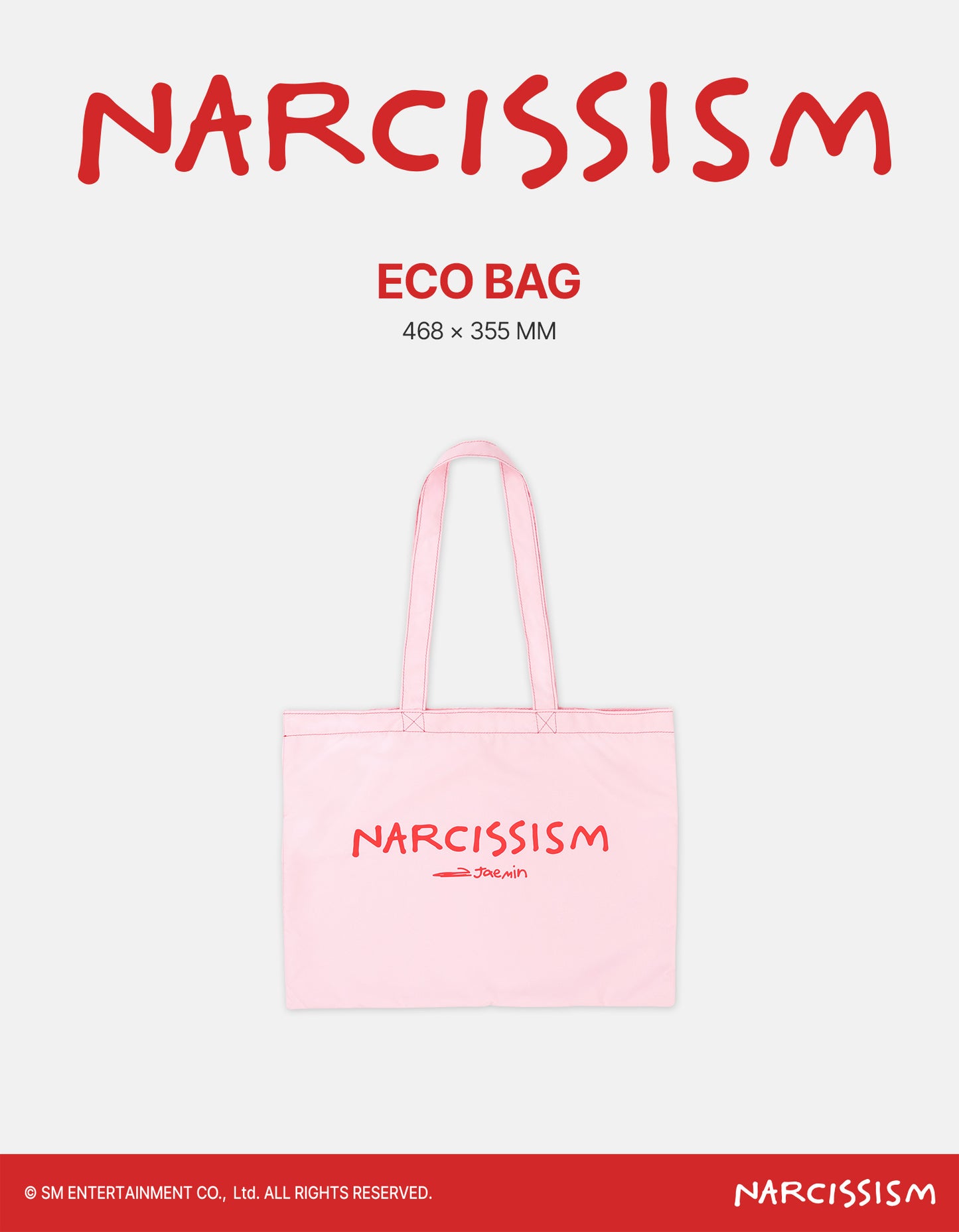 [PRE-ORDER] NARCISSISM : JAEMIN 1st PHOTO EXHIBITION - ECO BAG (LOGO ver.)