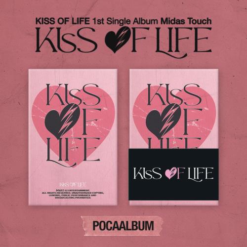 KISS OF LIFE - 1st Single Album [Midas Touch] (POCAALBUM Ver.)