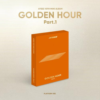 ATEEZ - 10th Mini Album [GOLDEN HOUR : Part.1] (Platform Ver.)