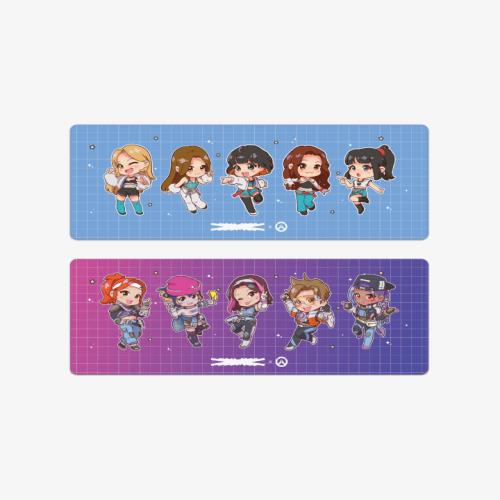 [PRE-ORDER] LE SSERAFIM X OVERWATCH 2 Special Collection - Mouse Pad SD Ver.