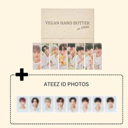 NACIFIC x ATEEZ Vegan Hand Butter Set + ID Photos