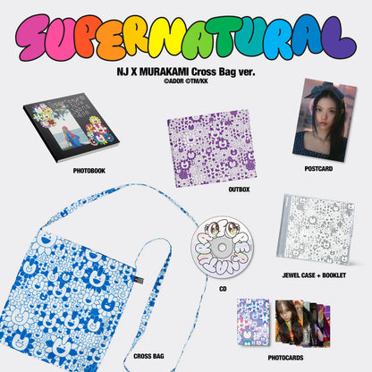 NewJeans - [Supernatural] NJ X MURAKAMI Cross Bag ver.