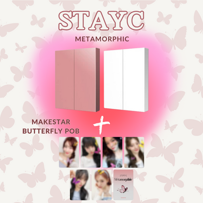 [PRE-ORDER] STAYC – The 1st Album [Metamorphic] + Makestar Photocard