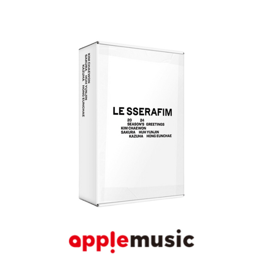 [PRE-ORDER] LE SSERAFIM - 2024 SEASON’S GREETINGS + AppleMusic POB