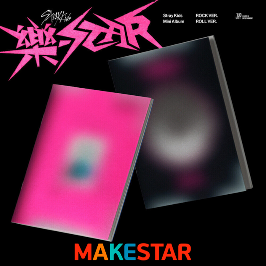 STRAY KIDS - 8th Mini Album ROCK-STAR [樂-STAR] (Standard ver.) + Makestar Photocard