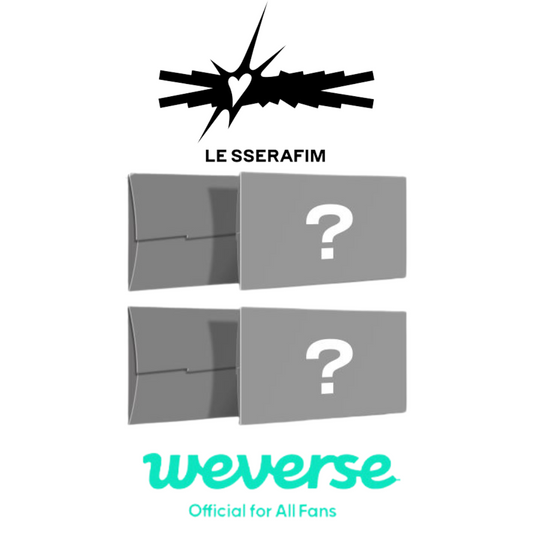 [PRE-ORDER] LE SSERAFIM - 4TH MINI ALBUM [CRAZY] (Weverse Ver.) + Weverse POB