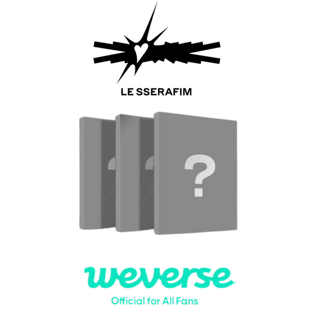 [PRE-ORDER] LE SSERAFIM - 4TH MINI ALBUM [CRAZY] + Weverse POB