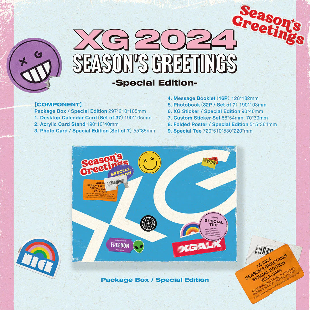 [PRE-ORDER] XG 2024 SEASON'S GREETINGS