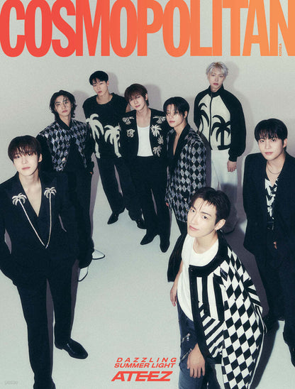 Revista SINGLES 2024.01 (Portada: ATEEZ- YEOSANG, SAN, WOOYOUNG)