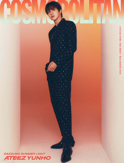 COSMOPOLITAN KOREA 2024.07 (Cover: ATEEZ)