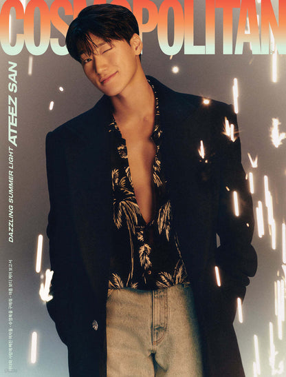 Revista SINGLES 2024.01 (Portada: ATEEZ- YEOSANG, SAN, WOOYOUNG)