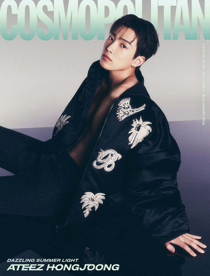 COSMOPOLITAN KOREA 2024.07 (Cover: ATEEZ)