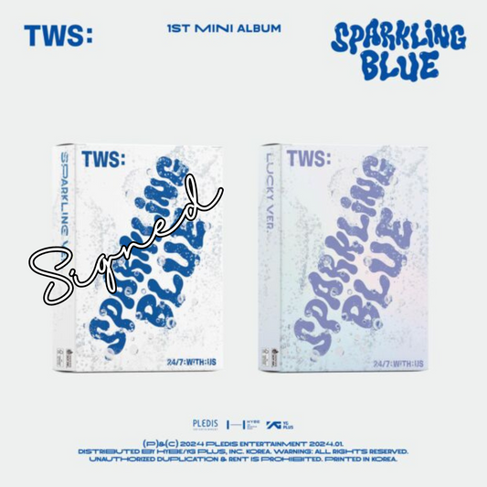 [PRE-ORDER] TWS – 1st Mini Album [Sparkling Blue] *SIGNED ALBUM*