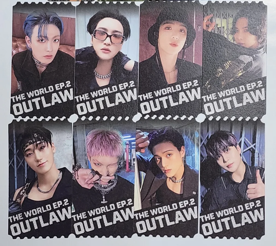 ATEEZ - [THE WORLD EP.2: Outlaw] - Fromm Store Pre-Order Benefit Ticket Photocard