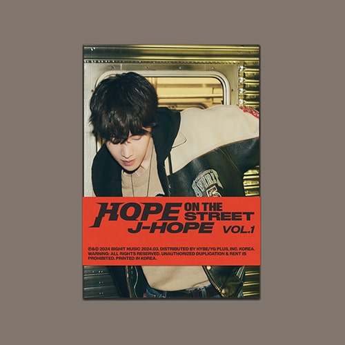 [PRE-ORDER] j-hope (BTS) – HOPE ON THE STREET VOL.1 (WEVERSE Ver.)