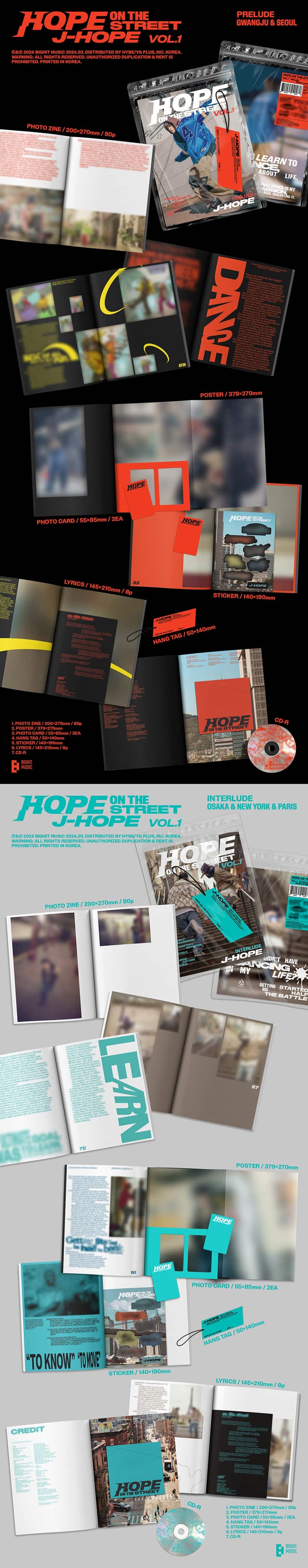 j-hope (BTS) – HOPE ON THE STREET VOL.1 (Standard ver.)