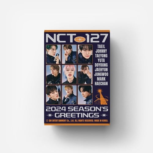 [PRE-ORDER] NCT 127 2024 SEASON’S GREETINGS + SMTOWN &STORE POB