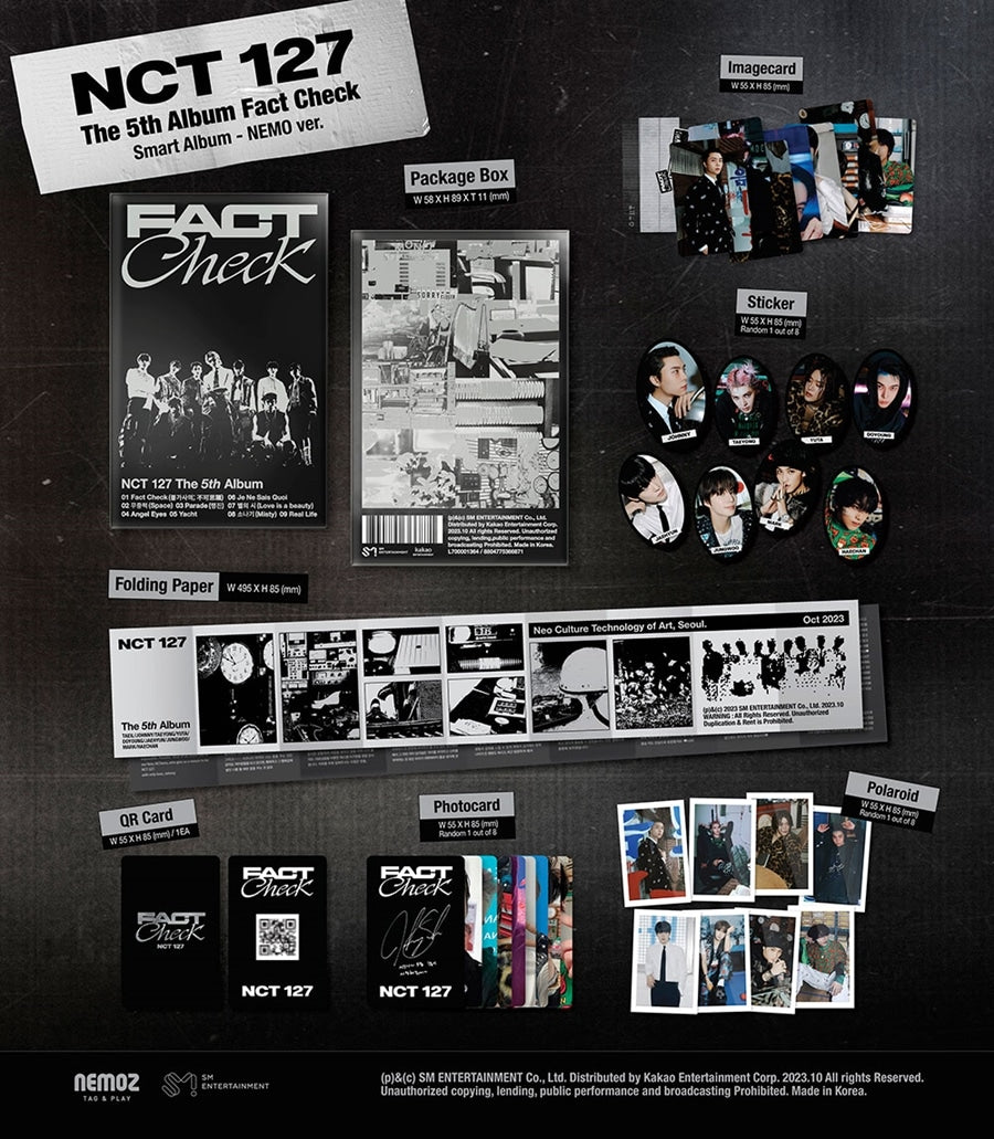 [NCT 127] 5th Full Album [Fact Check] (QR Ver.)