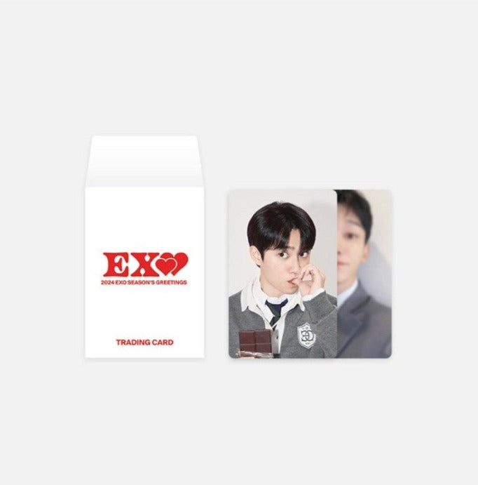 [PRE-ORDER] EXO – [2024 SEASON’S GREETINGS] RANDOM TRADING CARD