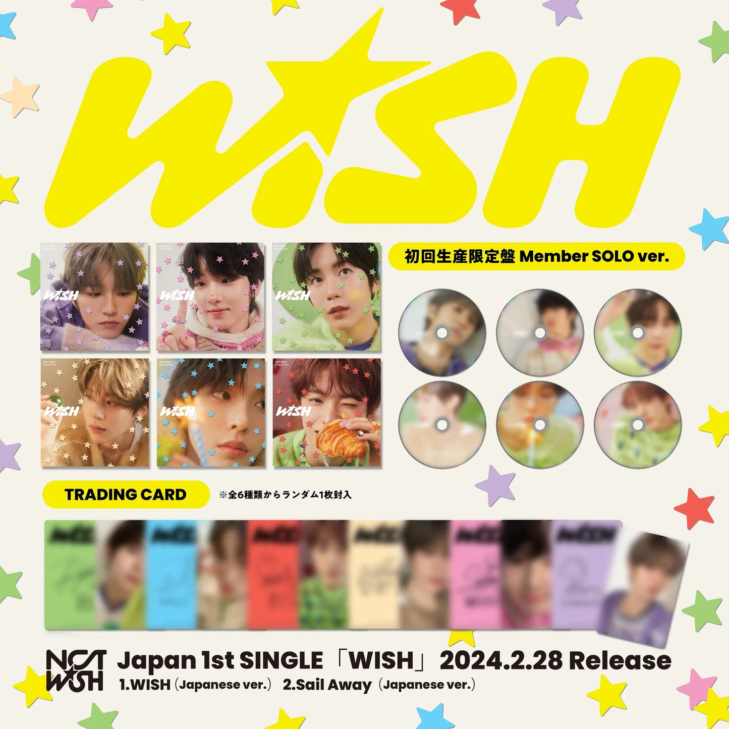 NCT WISH - Wish [Limited Member Solo Edition]