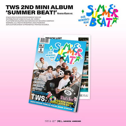 TWS – 2ND MINI ALBUM [SUMMER BEAT!] (WEVERSE Ver.)