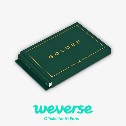 [PRE-ORDER] JUNGKOOK (BTS) - GOLDEN (Weverse Albums ver.) + WEVERSE POB