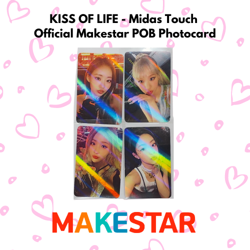 KISS OF LIFE - Midas Touch Official Pre-Order Makestar Photocard