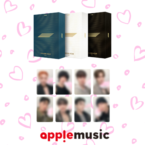 [PRE-ORDER] ATEEZ - 10th Mini Album [GOLDEN HOUR : Part.1] (Standard ver.) + AppleMusic Photocard